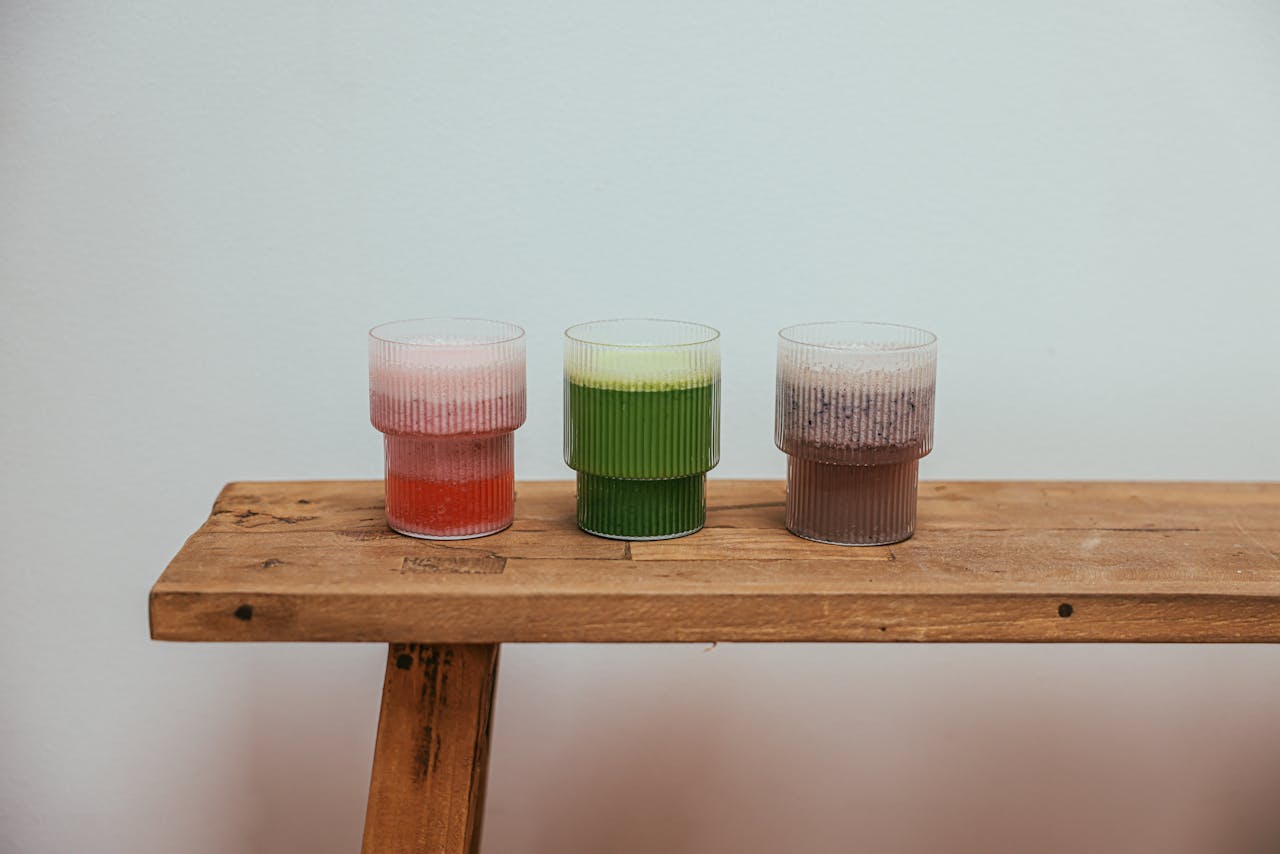 matcha z sokiem